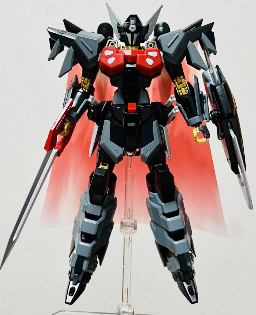 素組み↑ ヤスリ使うの苦手なのでデザインナイフで武器や耳?も ちょい尖らせてます。