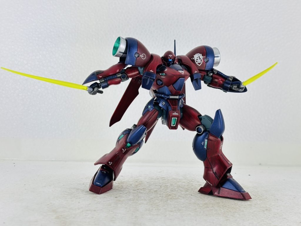 忘れてました。サーベル構え