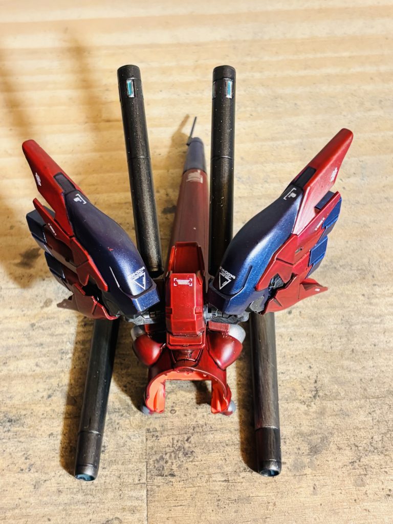 シュツルムブースター&シナンジュバックパック