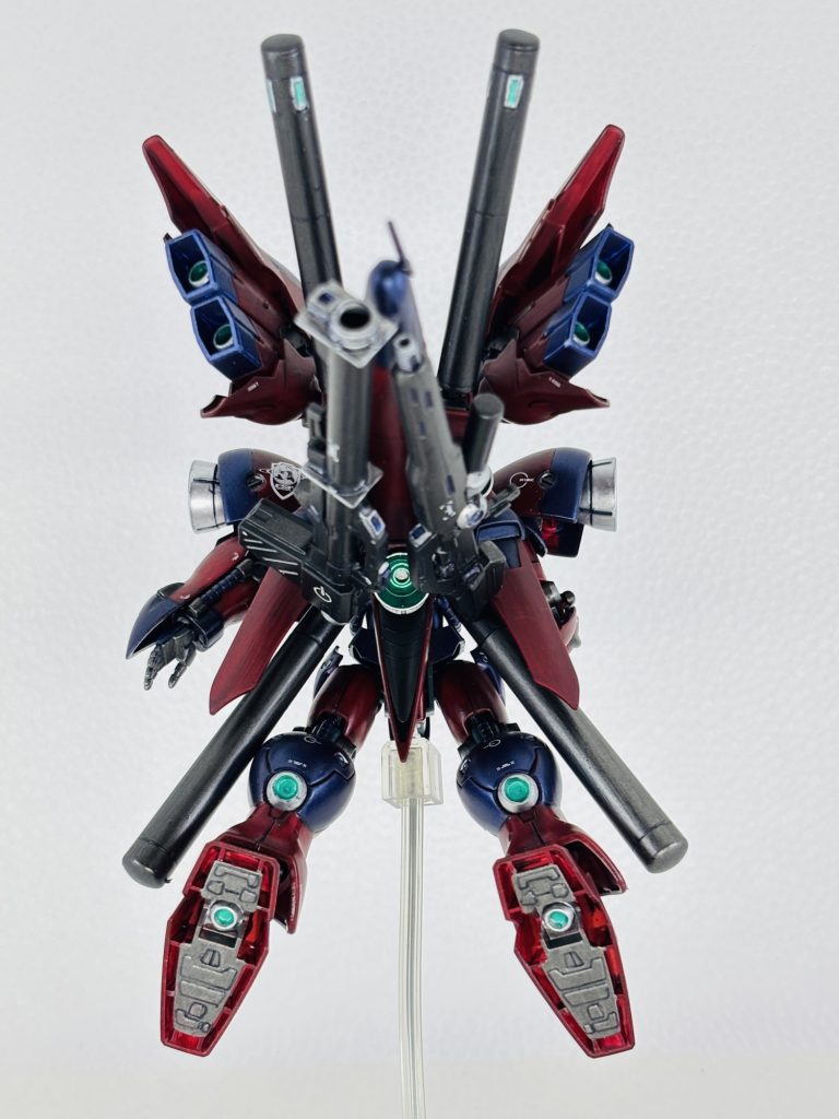 汚し前 対艦ライフル、バズーカーは磁石で取付