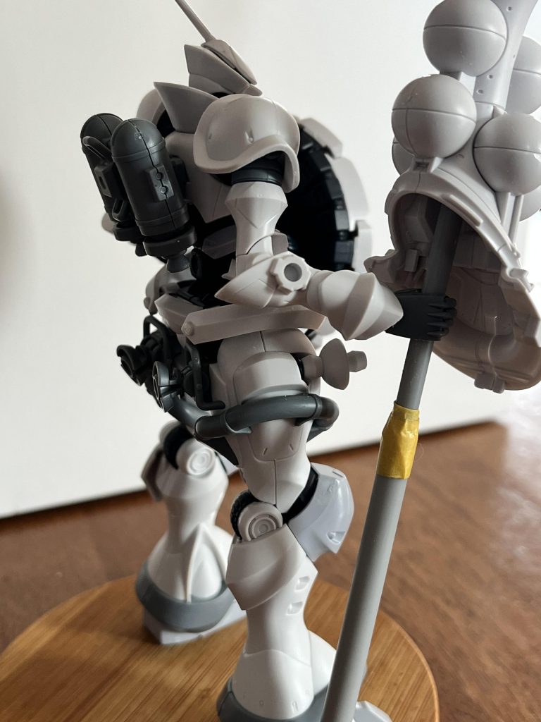 HG GQギャン コロニー内仕様–2枚目/制作者:jacoyutorius