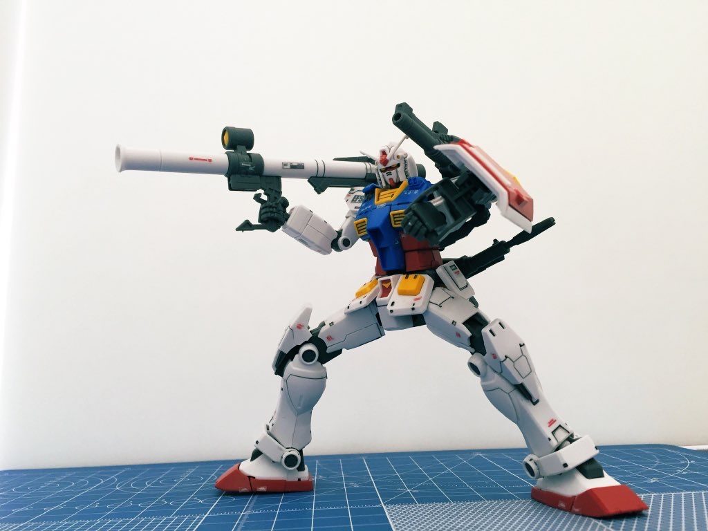 箱絵を真似してポージング決めてみました😊