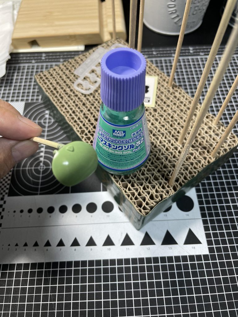 ついでに「マスキングゾル改2」も試してみました。