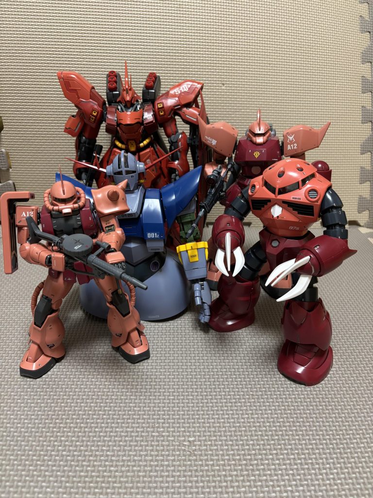 シャア名義　5体 