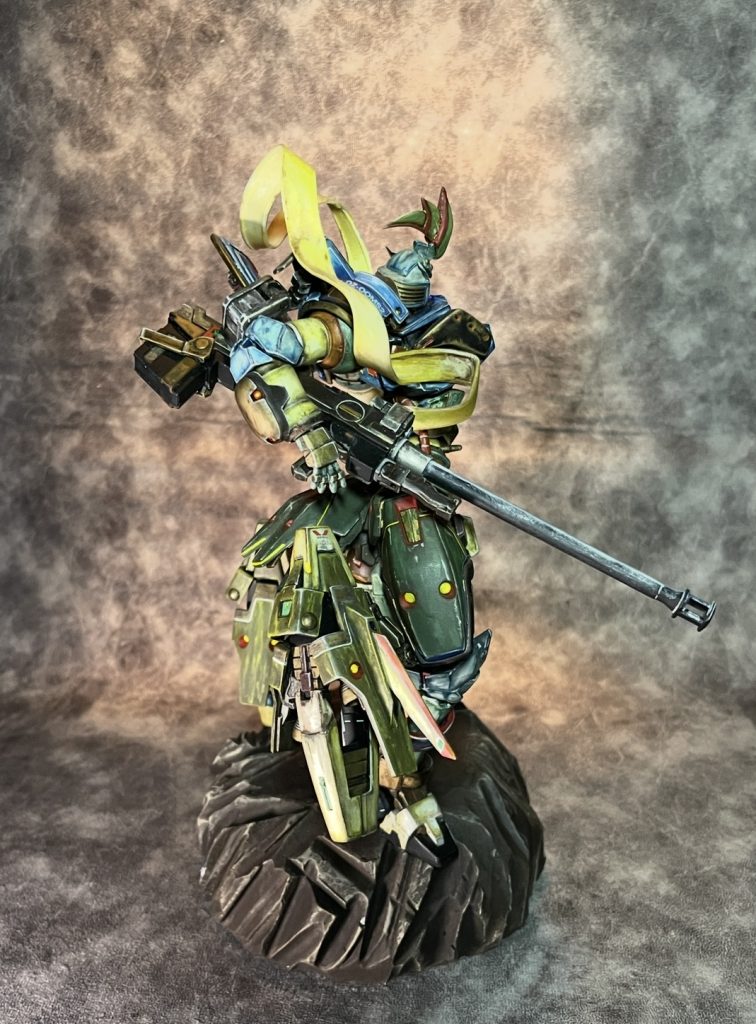 トールギスにはドーバーガンは外せないので持ち物はあえて阿吽共にトールギス仕様にしてあります。