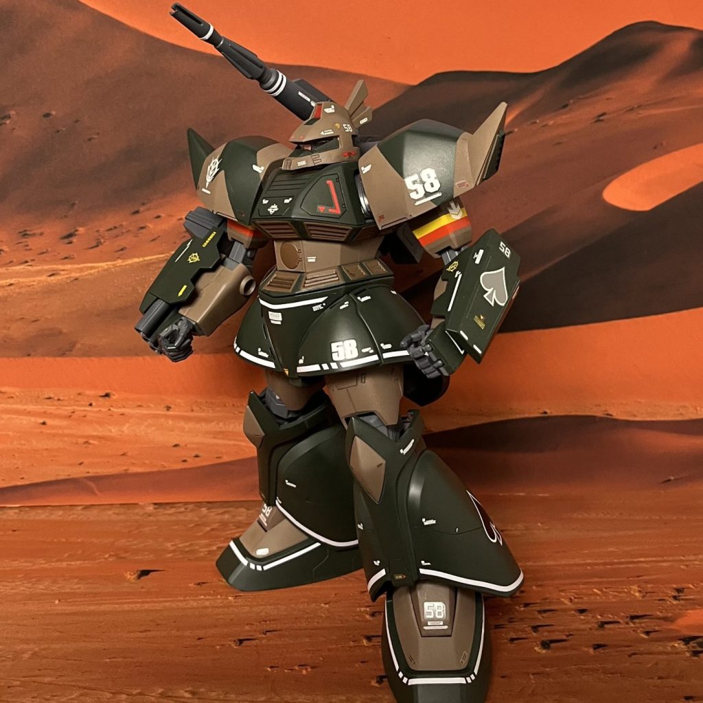 トーマス・クルツ専用ゲルググキャノン｜がむおさんのガンプラ作品