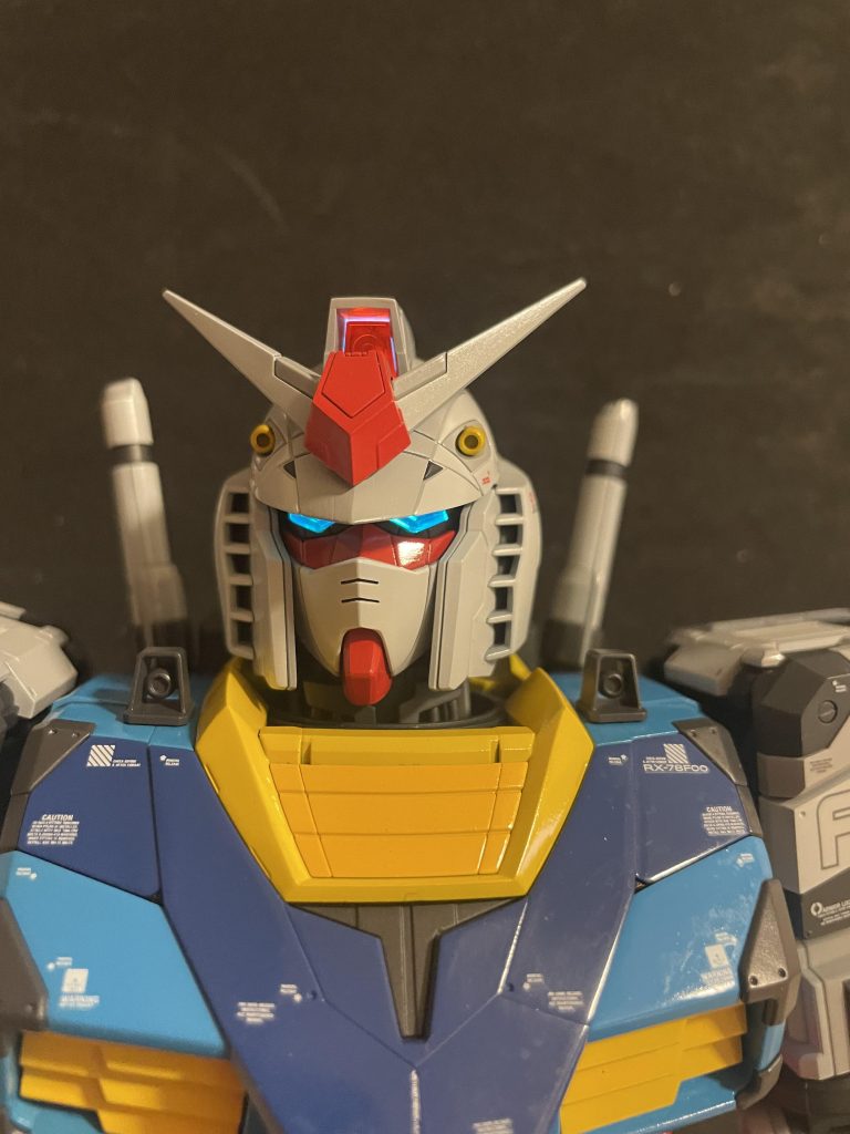 大きい面積をエアブラシで塗装する練習になりました