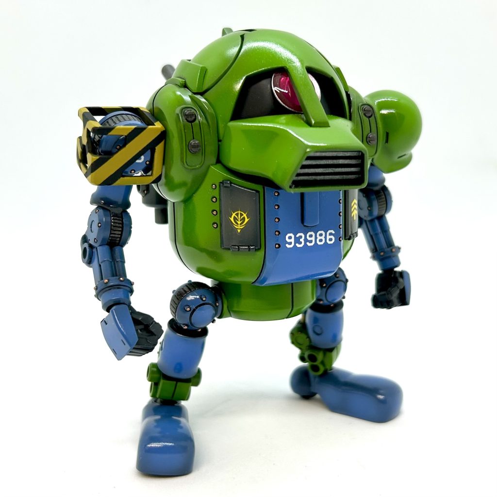 オリジン版キット風の右肩も再現できます😁ただ、たくさん武装を用意しましたが…