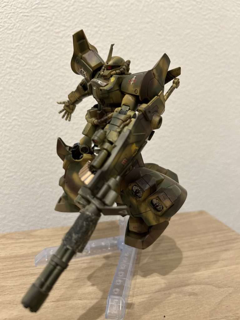 グフカスタムフライトタイプ迷彩仕様–2枚目/制作者：szou