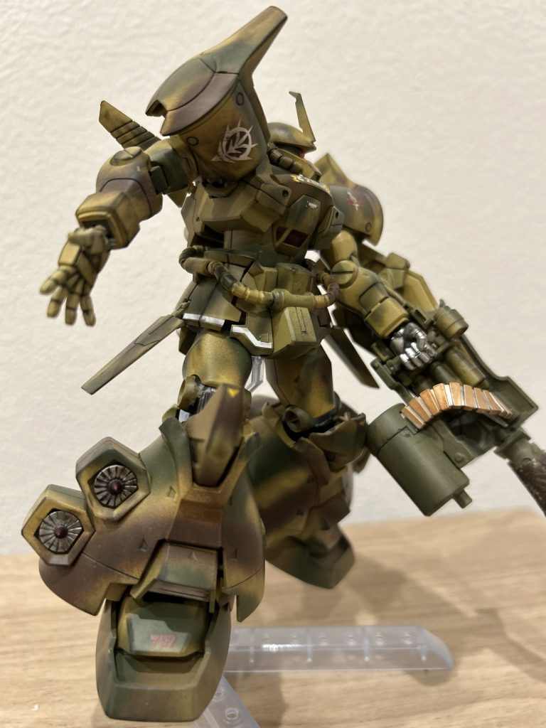 グフカスタムフライトタイプ迷彩仕様–4枚目/制作者：szou