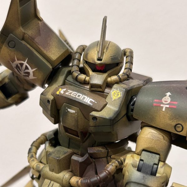 グフカスタムフライトタイプ迷彩仕様