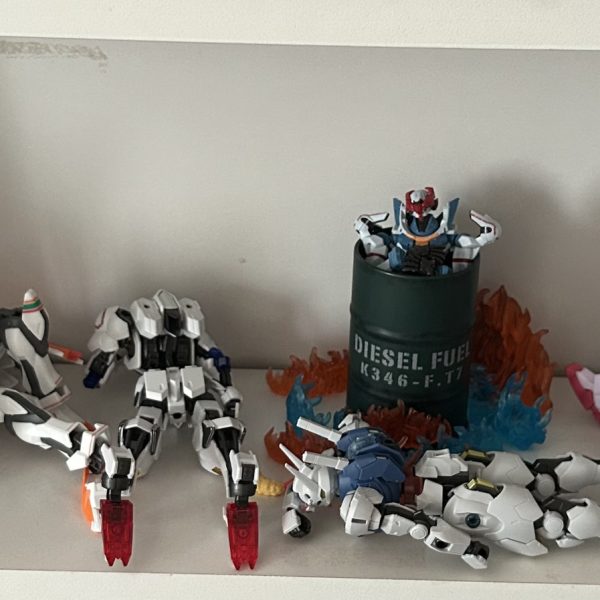 ガンダム、大地でバテる