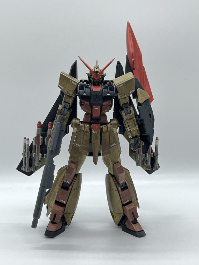 いつもの、筆塗り、ウォッシング仕上げですゴールド部分アクリジョンのアンティークゴールドシタデルカラーの…暗めのゴールド ブラウンのウォッシングと相性良いです 