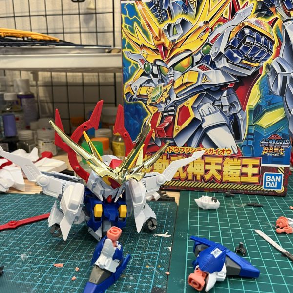 SDのスタイル変更や改造に憧れて初挑戦中です！分からないことだらけで手探りですがとにかく挑戦ということで（5枚目）