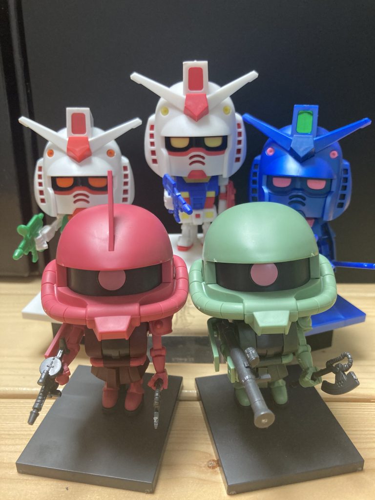 ガンプラくん　大集合！！