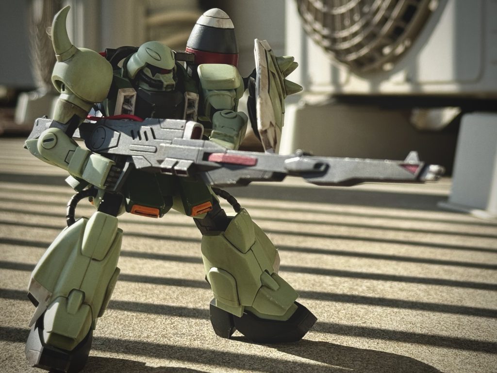 おっきくて折りたためる砲身はロマンの塊。