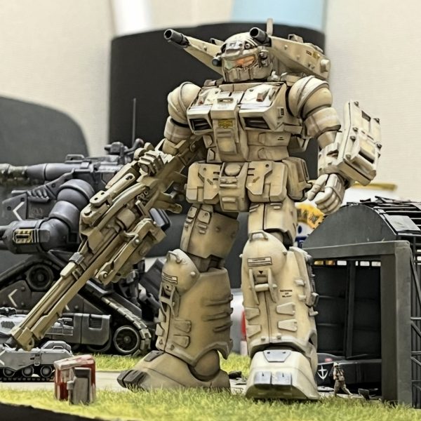 ガンキャノンとガンタンク