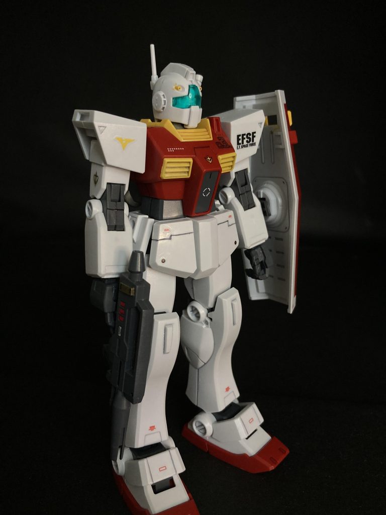 大好きなティターンズＭＳシリーズです。ロールアウト後のイメージです。ジムはカッコいいなぁと改めて感じました。