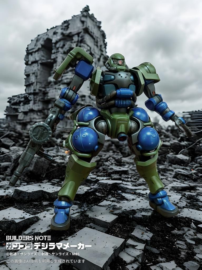 軍警ザク　旧ザクカラーVer.