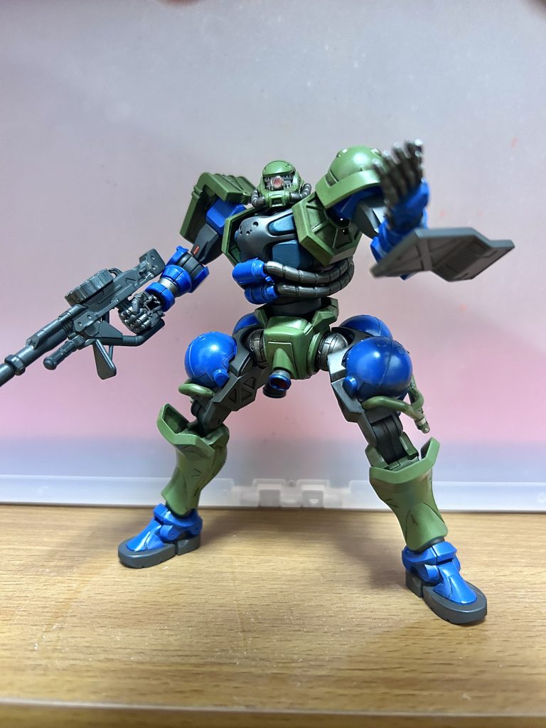 軍警ザク　旧ザクカラーVer.–8枚目/制作者：こっちゃんパパ