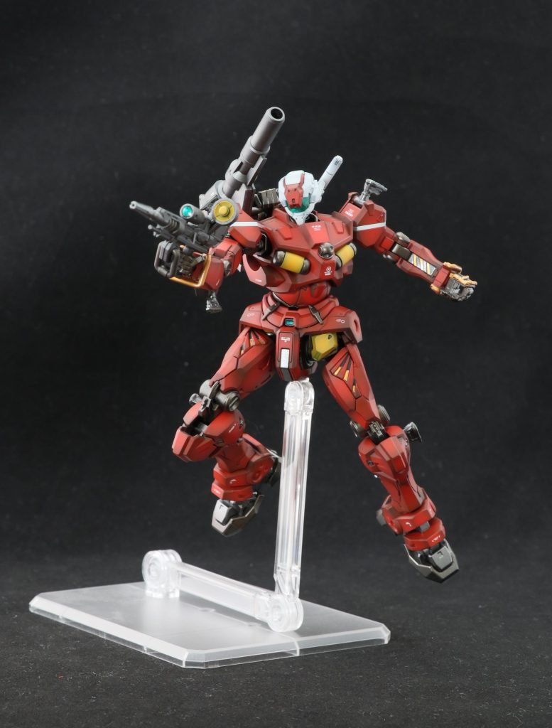 ライフルセンサーはクリアレジンでクリアーパーツ化