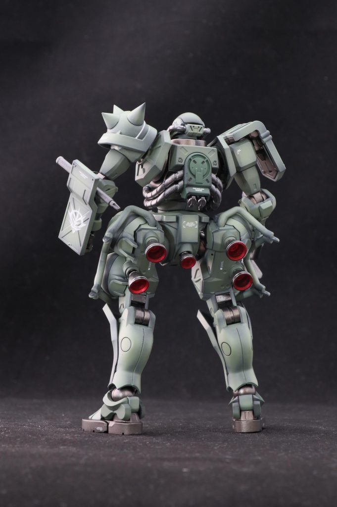 ザク ジオンカラー (軍警ザク(゚Д゚))–4枚目/制作者:KURO