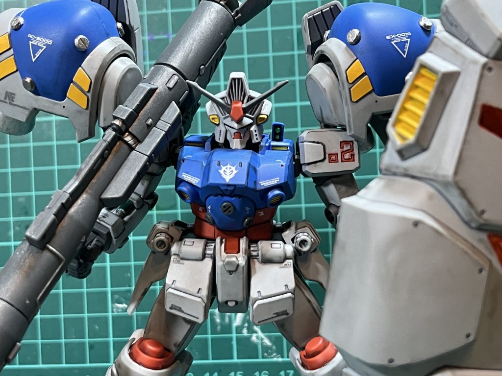 墨入れ、部分塗装、超控えめにウェザリング、デカール、艶消しトップコート