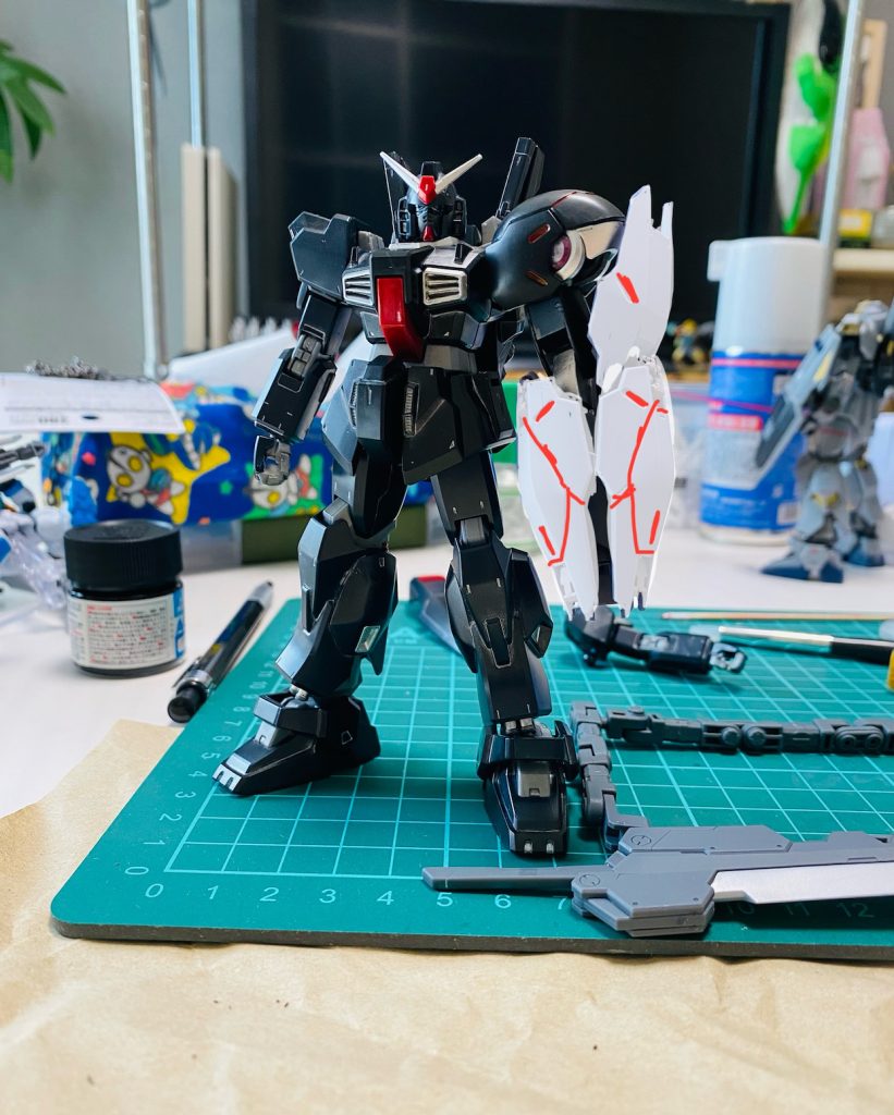 腕の塗装思考中