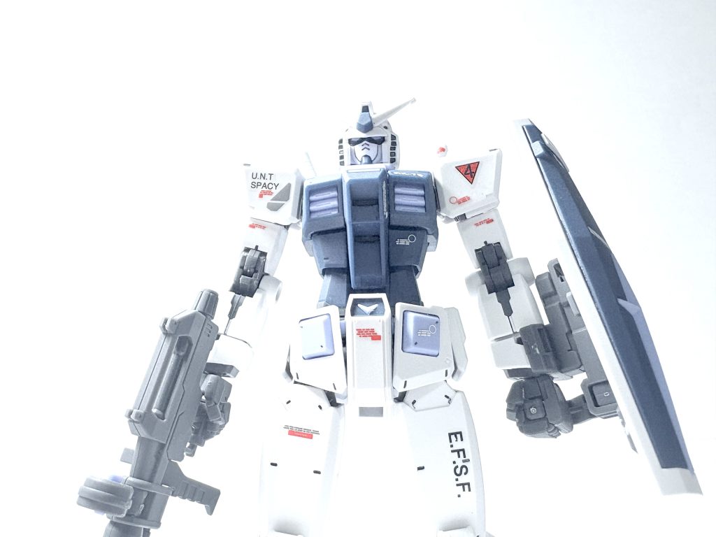 霧から現れるガンダム。サムネにしたい!なと思いましたが、加工強すぎて視認しにくかったのでココで!