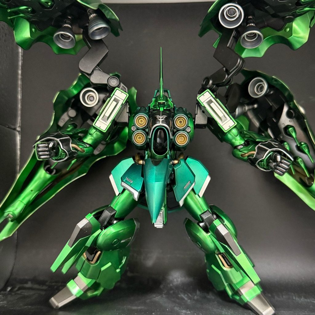 クシャトリア　hg キャンディ仕上げ　全塗装 ガンプラHG クシャトリヤ全塗装キャンディ塗装ガンプラ