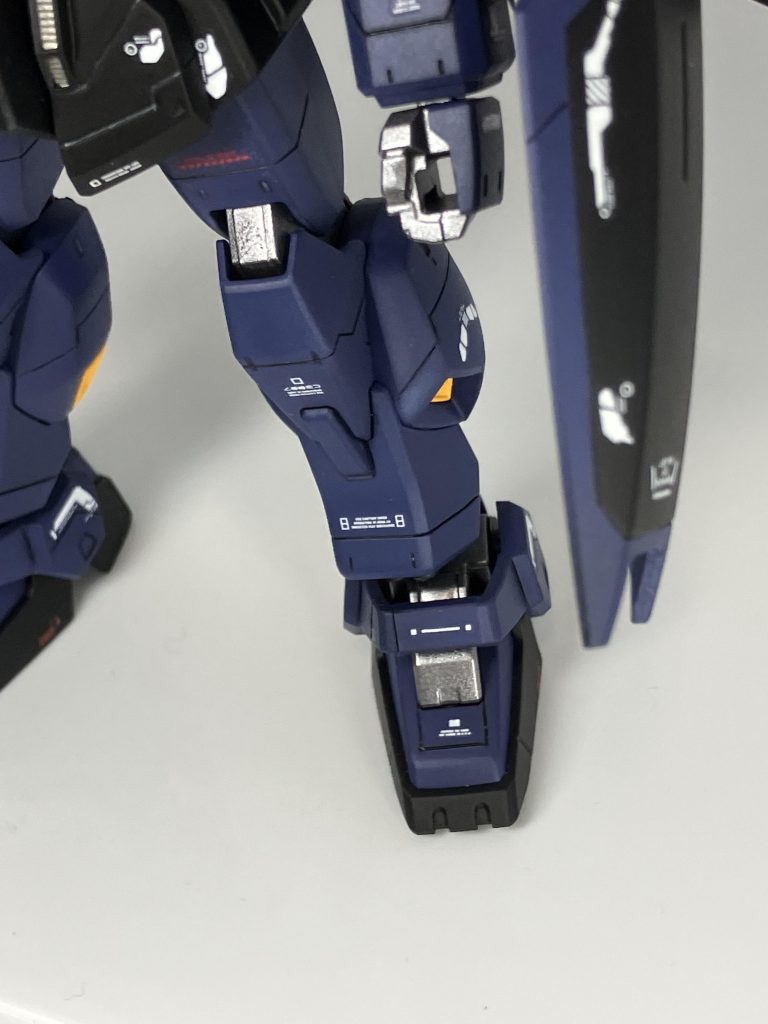 足の部分は比較的にきれいにできた気がします！