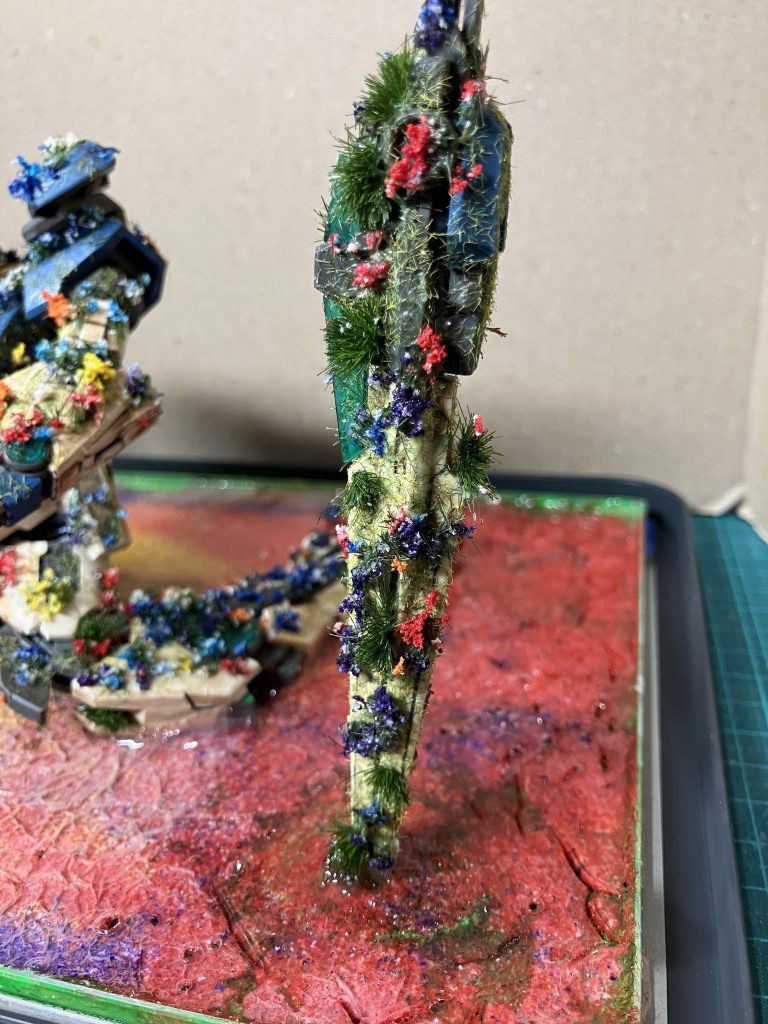 GNソードにも花を生やしています。