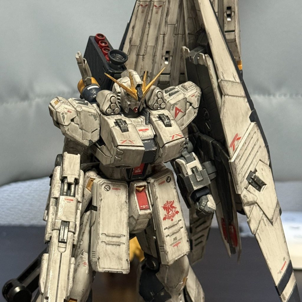 RGνガンダムHWS ウェザリング仕上げ｜ozkさんのガンプラ作品