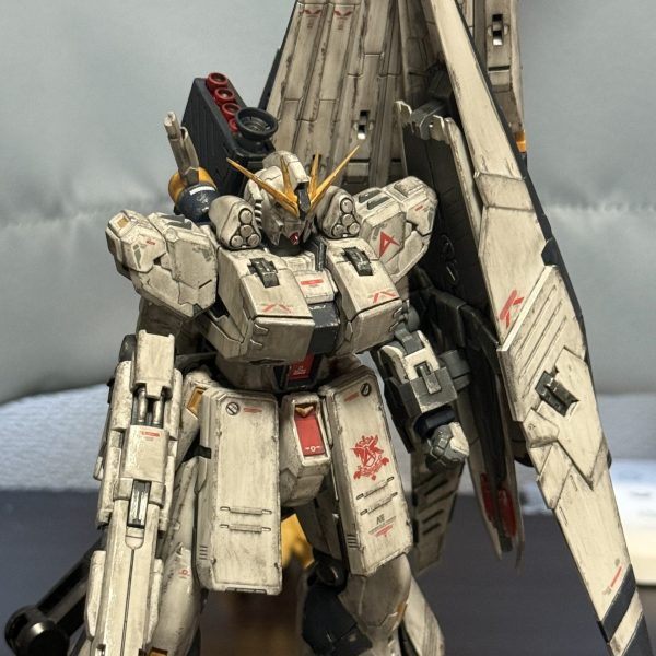 RGνガンダムHWS ウェザリング仕上げ
