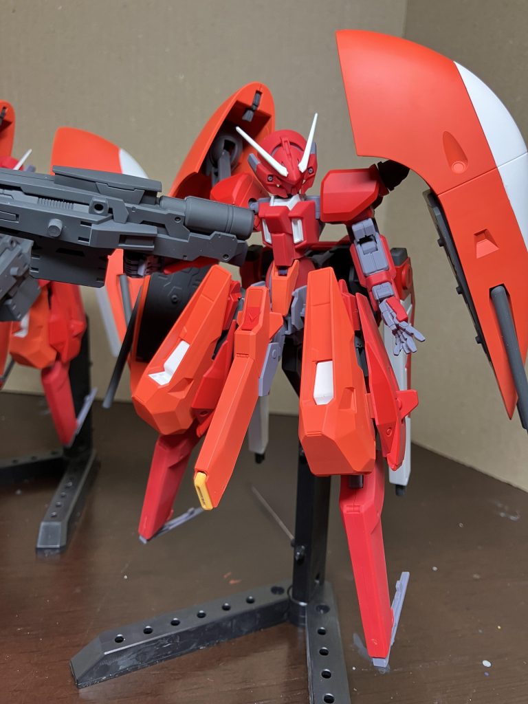 ウーンドウォートにアビスの肩部を移植しただけの簡単ミキシングです。