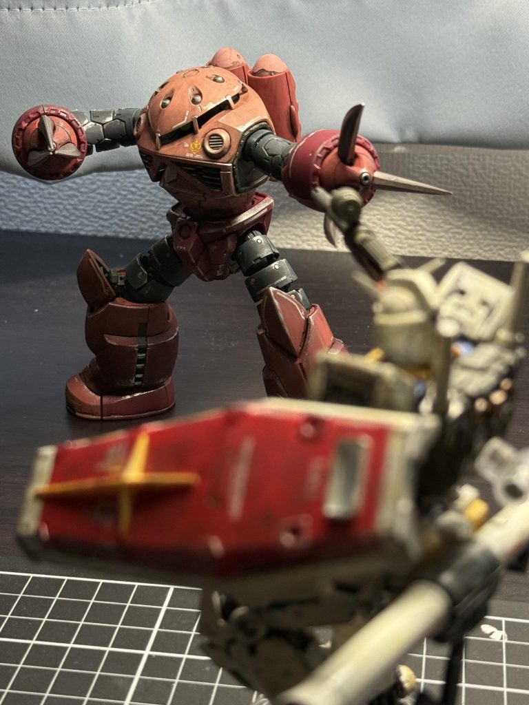 RGシャア専用ズゴック　ウェザリング仕上げ–3枚目/制作者：ozk