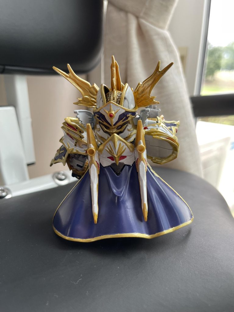 基本工作は肉抜き穴を埋めました。その他はしていません。合わせ目くらいは消せばよかったです。