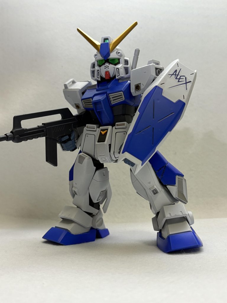 全体です。見てもらえると脚の短縮がわかってもらえるかと思います