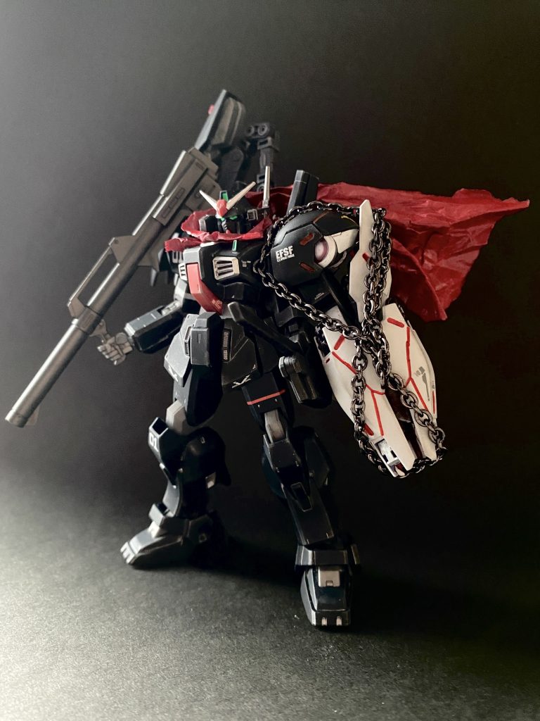 ミキシング素材はミカエリスの右腕オプションパーツセット ガンプラ13(ガンプラバトルアームアームズ)M.S.G ウェポンユニット06 サムライマスターソードカスタマイズマテリアル(チェーンパーツ/マルチジョイント)を使っています。