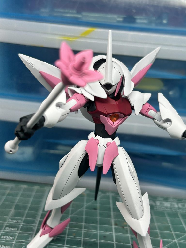 ロッド構えポーズ