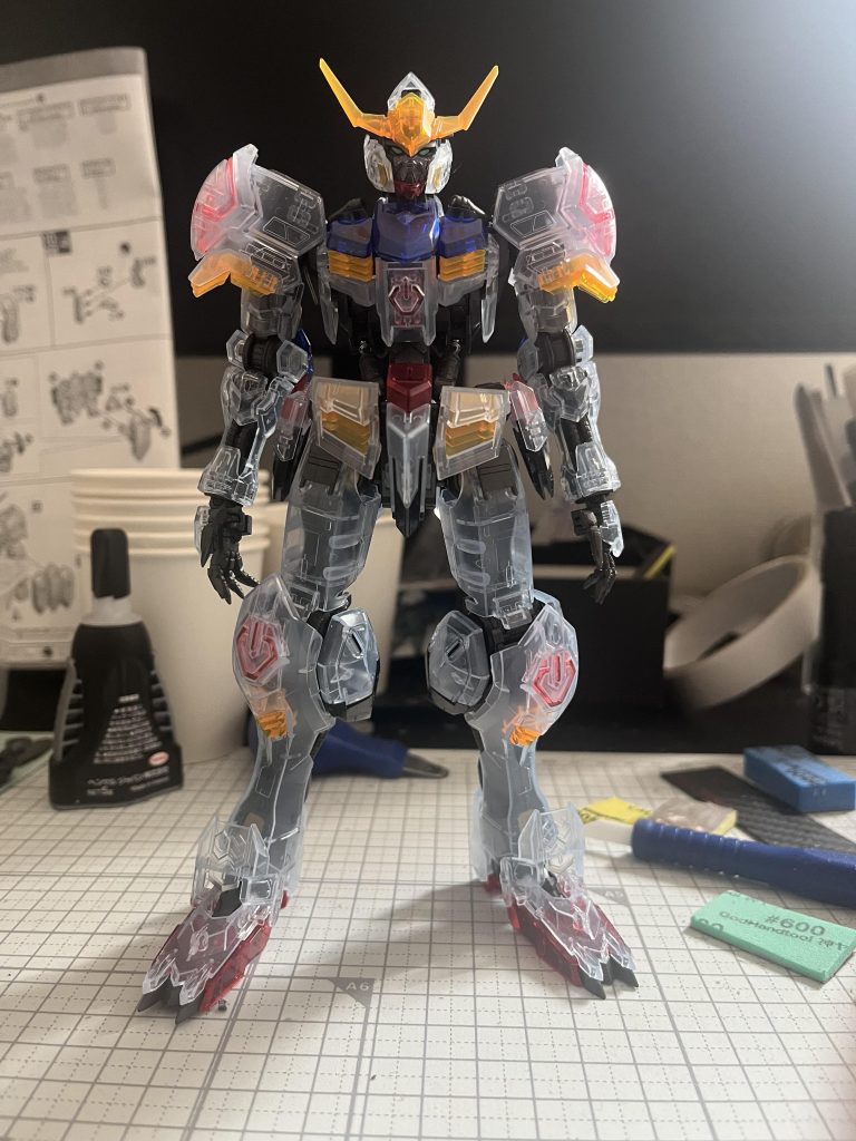 最後にパチ組です🚷キット自体の出来は非常に良いと思いますが、クリアキットは難しかったです🥹