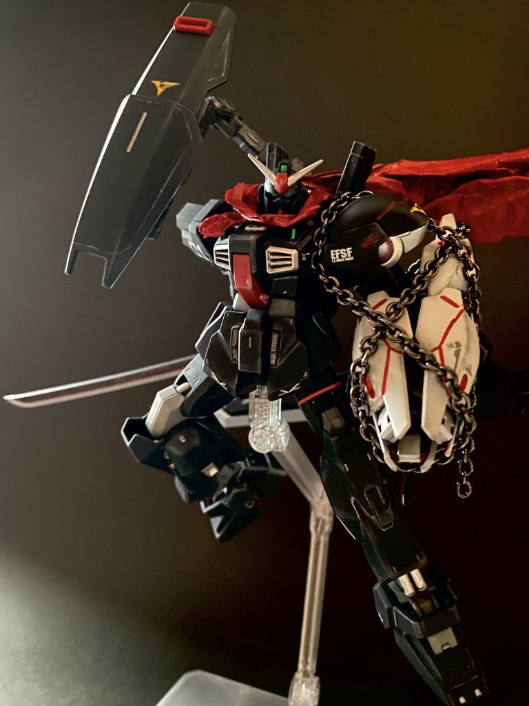 細かい現実的な設定を考えずに、カッコいいと思うものを詰め込んだ制作だったので楽しかったです。後付けオレ設定も考えましたが、長くなりそうなので割愛(笑)途中配色やデカールなど迷うこともありましたが、とてもカッコいい!と思える機体に仕上がったので最高に自己満足です笑