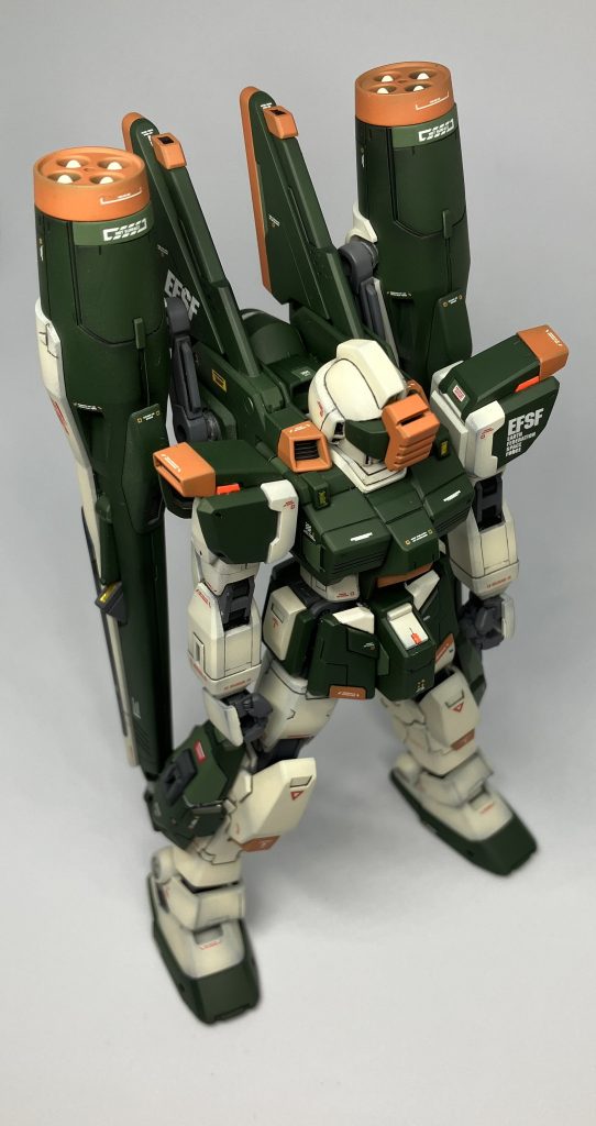 武装は全てブラストインパルスからの流用ですが、あくまでジムで押し通させていただきます❗️