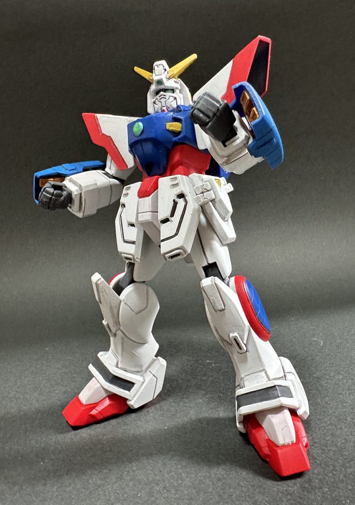 ポリパーツ製のハンドパーツに時代を感じます。プラモデル完成品　2025　その35