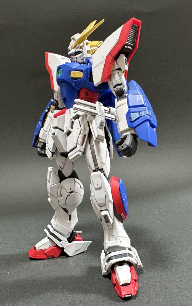 今月の自由課題　RG　シャイニングガンダム