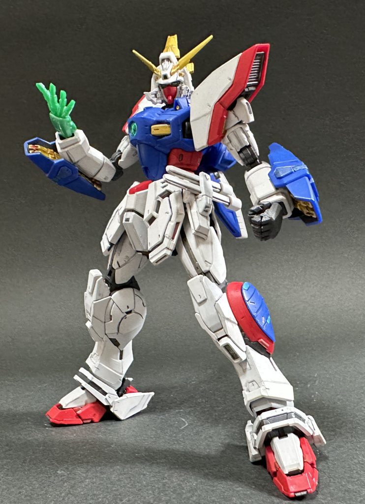 角度によってはスマートにみえるのもこのキットの特徴かなと思います。