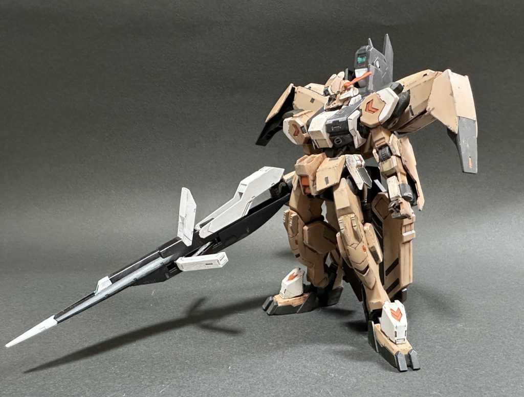 ロングライフルを持たせて。こういうものをみるとすぐ　バスターランチャー論争を思い出してしまうのは私だけでしょうか。