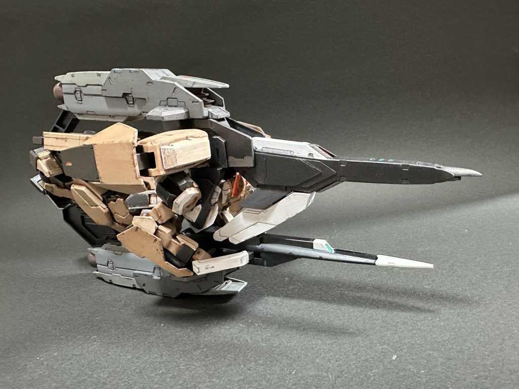 実は自立（？）したりするユニットです。プラモデル完成品　2025　その34