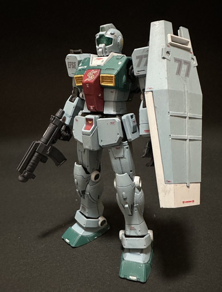 今月のジム　ＨＧ　ジム（スレッガー搭乗機）　