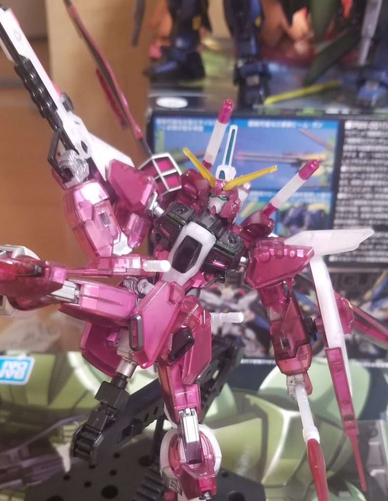 HG インフィニットジャスティス　クリアモデル